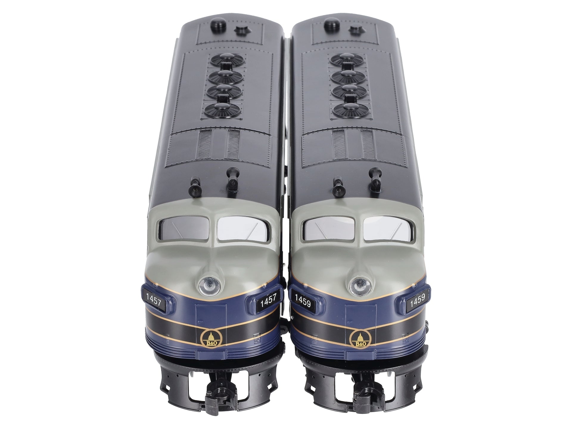 Williams 20703 O Baltimore & Ohio EMD F7 A-A 3-Rail Diesel Locomotive Set