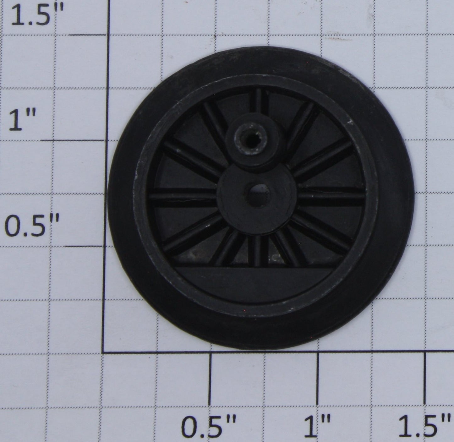 Lionel 1664E-16 Plain End Wheel with Long Hub