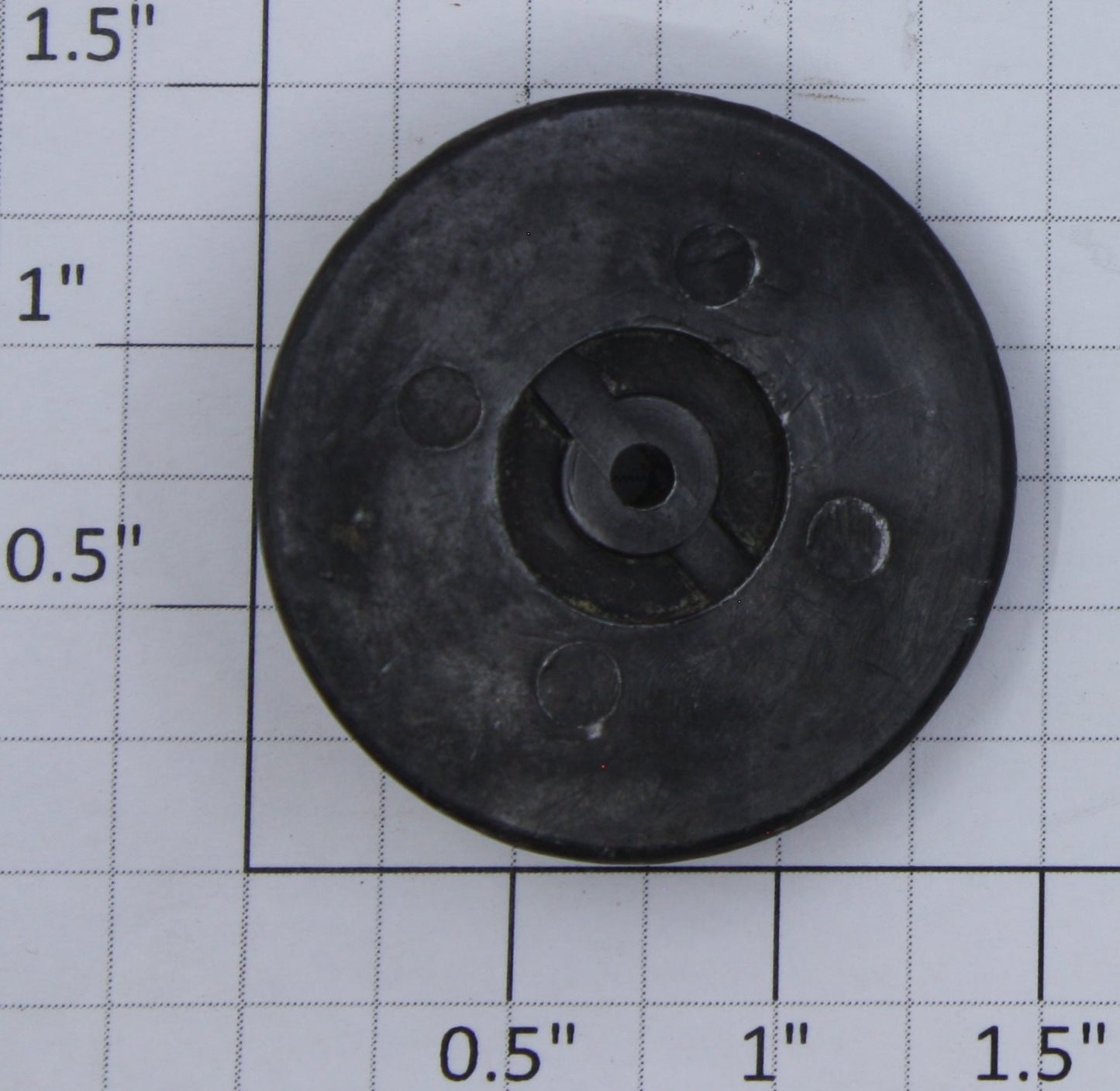 Lionel 1664E-16 Plain End Wheel with Long Hub
