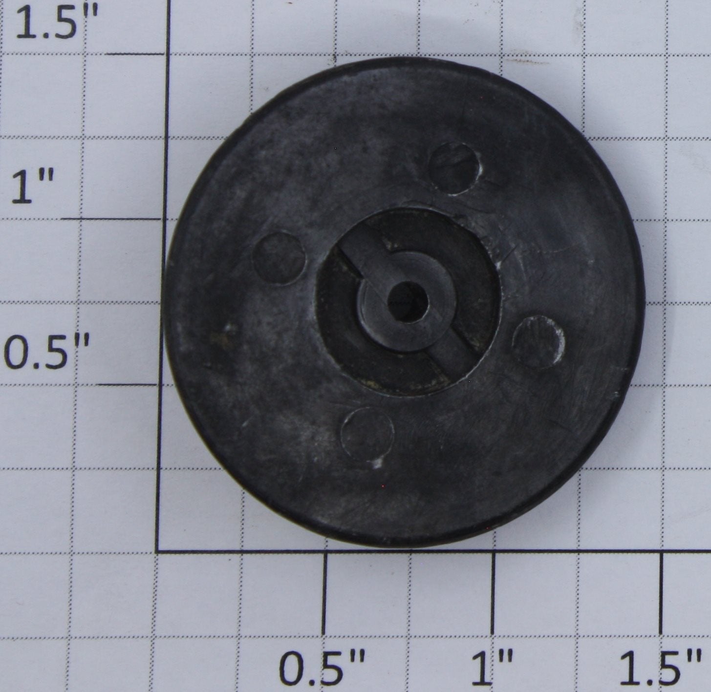Lionel 1664E-16 Plain End Wheel with Long Hub