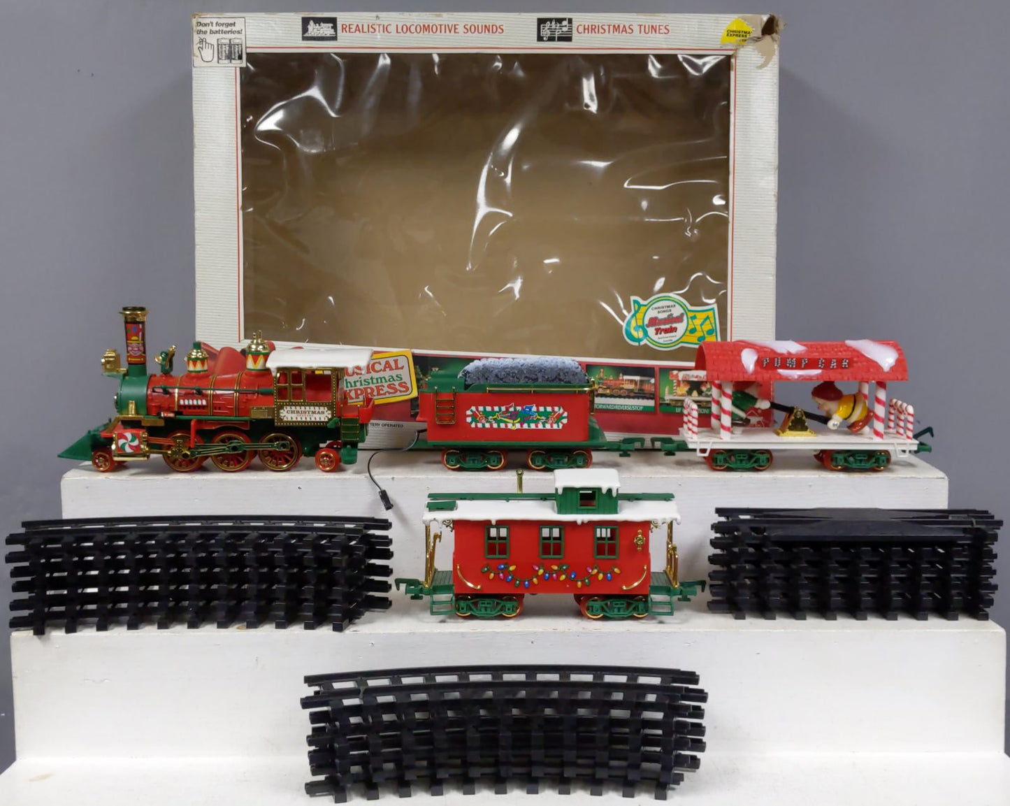 Toy State Industrial 10009 G Animated Musical Christmas Set VG/Box