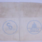 Acme 1021-1 Vintage Train Personnel Button-On Logo Cotton Towels (Bag of 5)