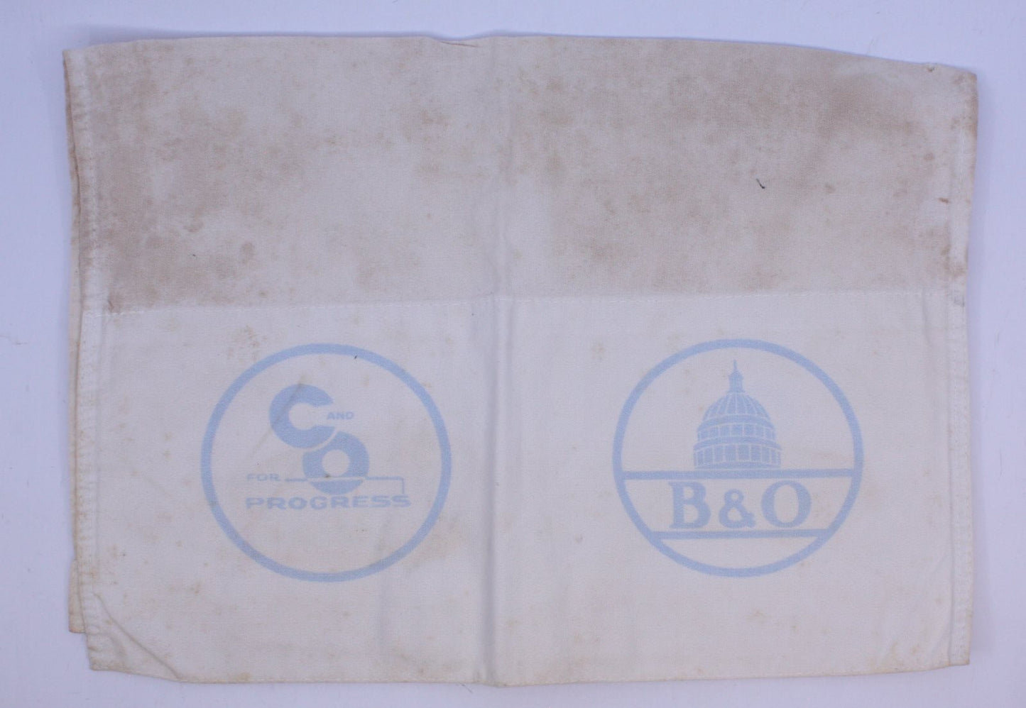 Acme 1021-1 Vintage Train Personnel Button-On Logo Cotton Towels (Bag of 5)