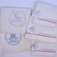 Acme 1021-1 Vintage Train Personnel Button-On Logo Cotton Towels (Bag of 5)