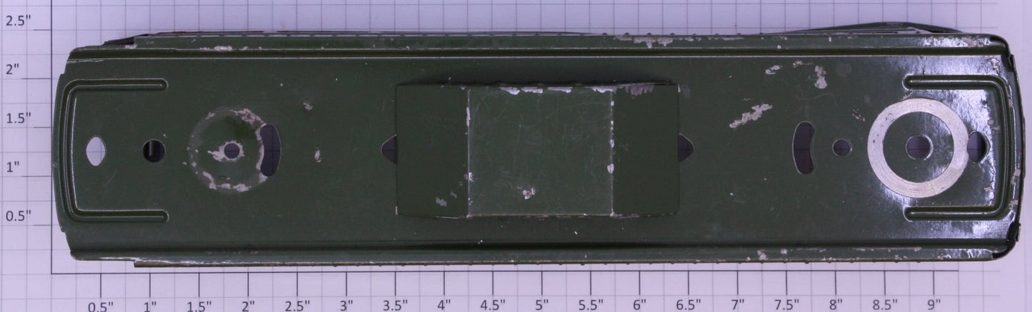 Lionel 6441-1 O Gauge Green Tinplate Observation Car Shell w/Underbelly-Damaged