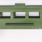 Lionel 6441-1 O Gauge Green Tinplate Observation Car Shell w/ Rear Truck-Damaged