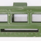 Lionel 6441-1 O Gauge Green Tinplate Observation Car Body