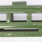Lionel 6441-1 O Gauge Green Tinplate Observation Car Body