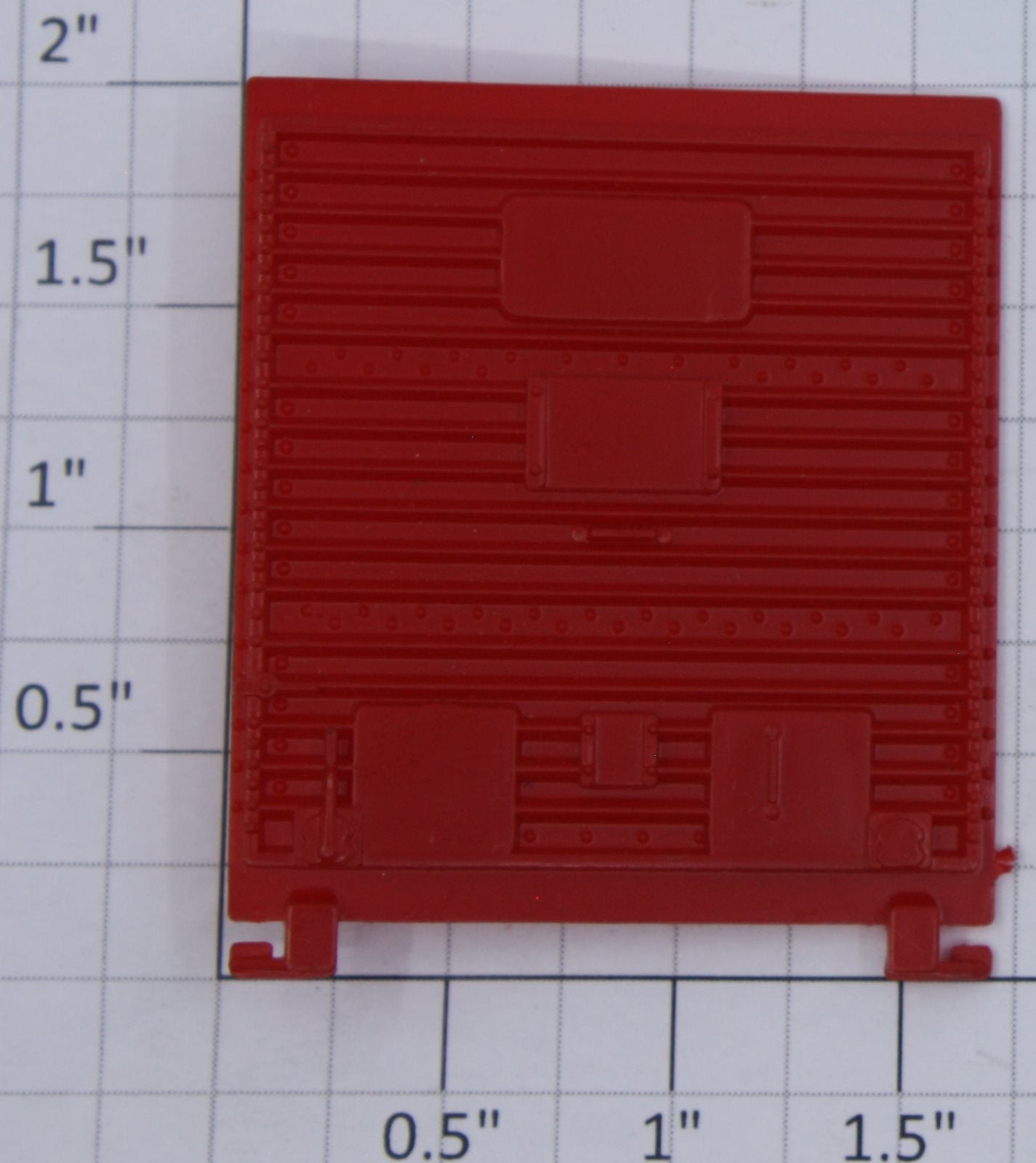 Lionel 9751-12 Frisco Boxcar Red Multi-Panel Door with Guides