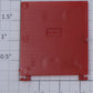 Lionel 9751-12 Frisco Boxcar Red Multi-Panel Door with Guides
