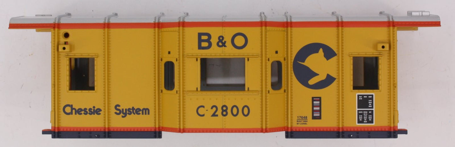 Lionel 17648-5 Chessie I-12 Caboose Shell #C-2800