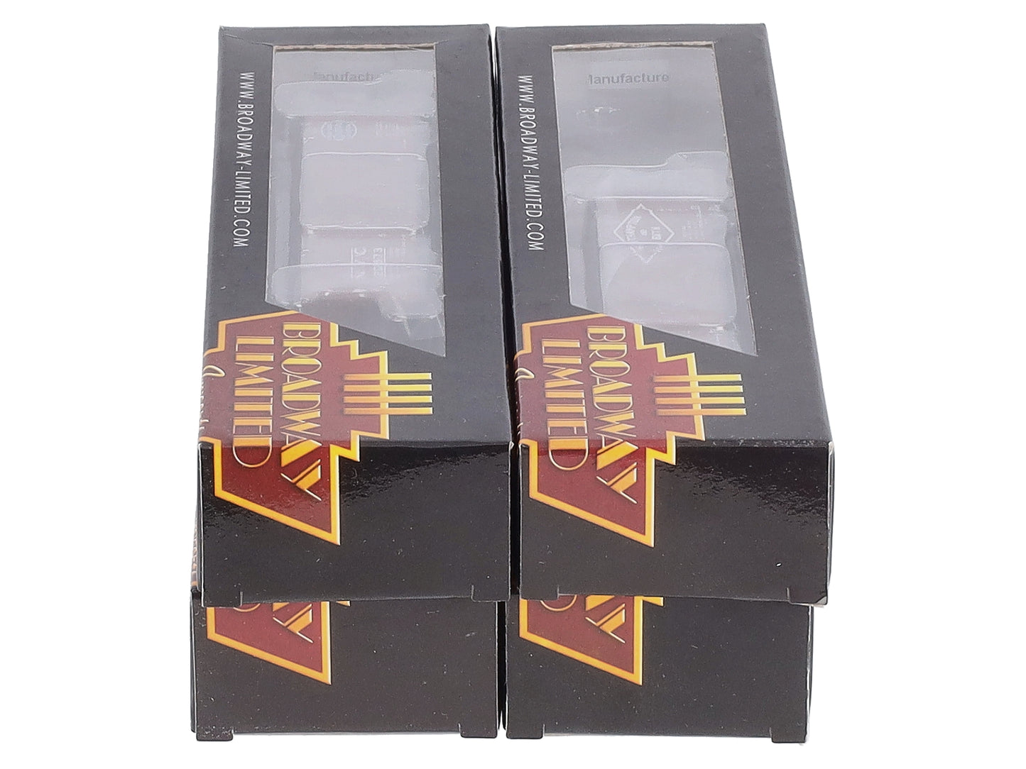 Broadway Limited 7272 N 1950's Steel Boxcar Variety Set C (Set of 4)