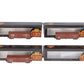 Broadway Limited 7272 N 1950's Steel Boxcar Variety Set C (Set of 4)