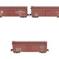 Broadway Limited 7272 N 1950's Steel Boxcar Variety Set C (Set of 4)