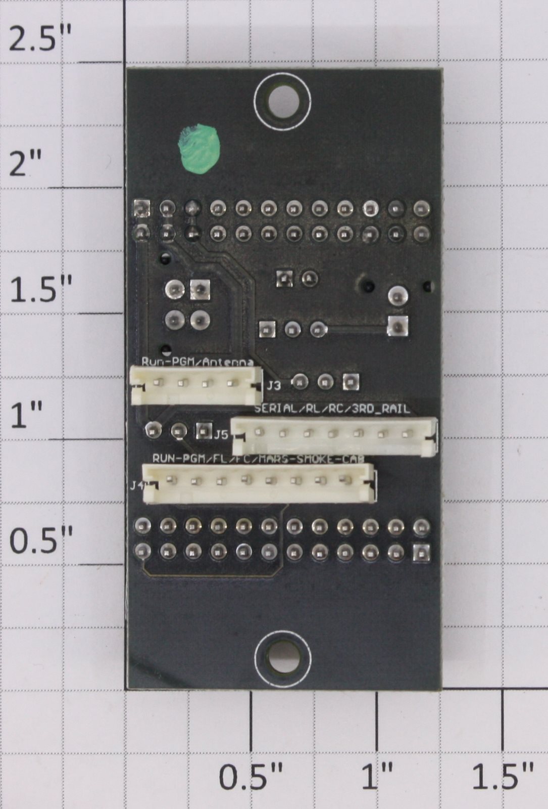 Lionel 691PCB105F1 Locomotive Motherboard PCB Circuit Board w/o Jumpers