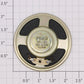 Lionel 6908142T36 8 Ohm 0.2 Watt Round Speaker with Small Magnet - 2-1/4"