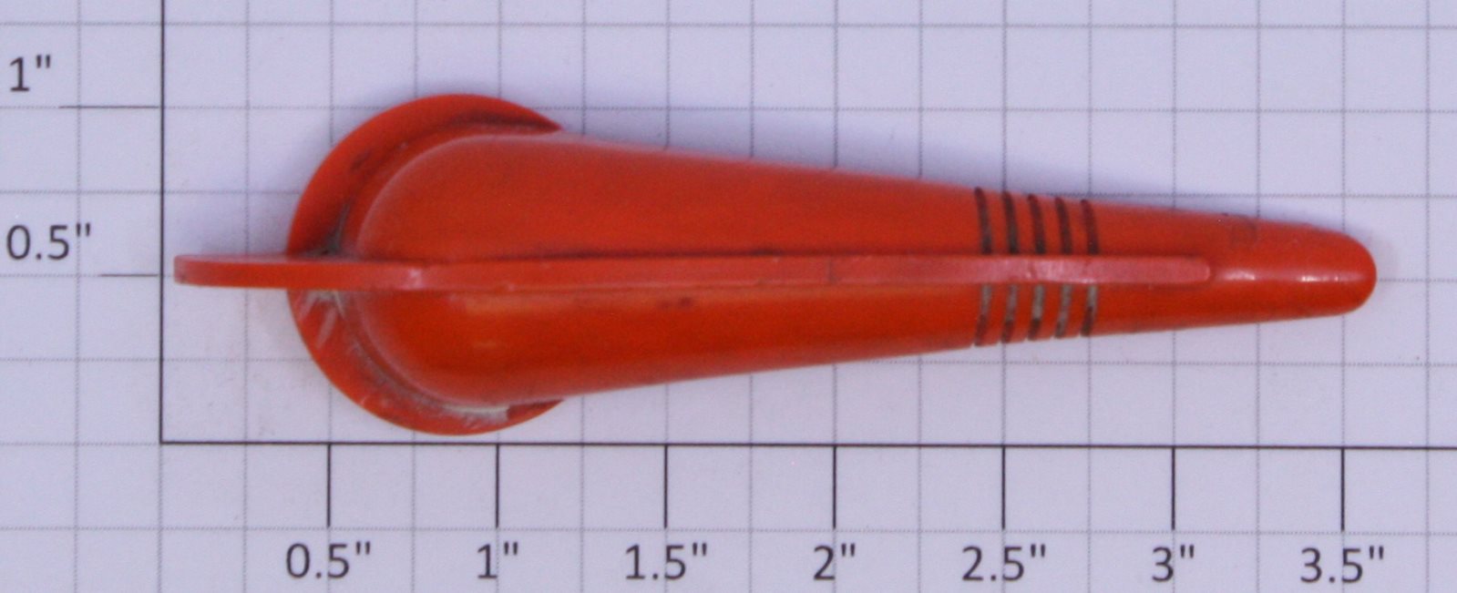 Lionel 1011-24 Orange Transformer Control Handle with Compression Spring