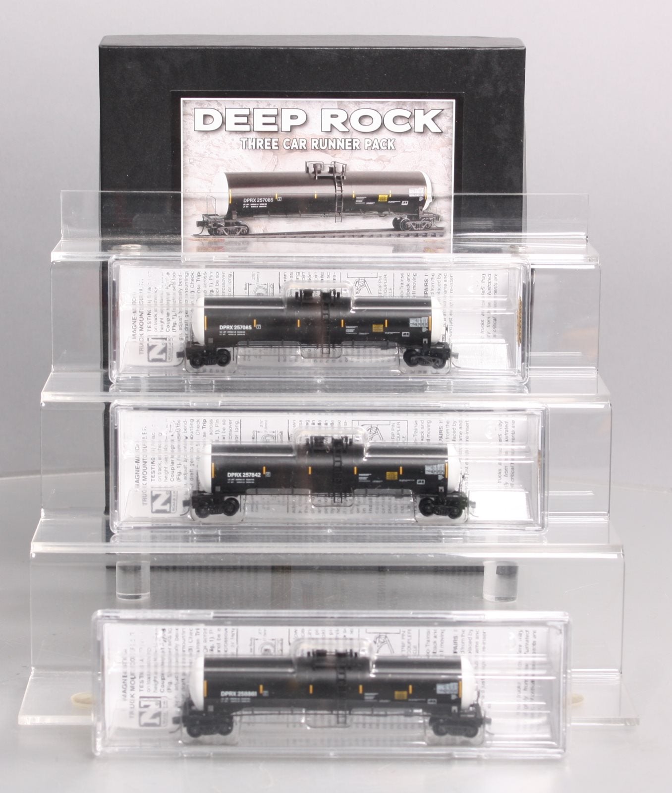Micro-Trains 99300184 N Scale Deep Rock Runner Car (Pack of 3) LN/Box