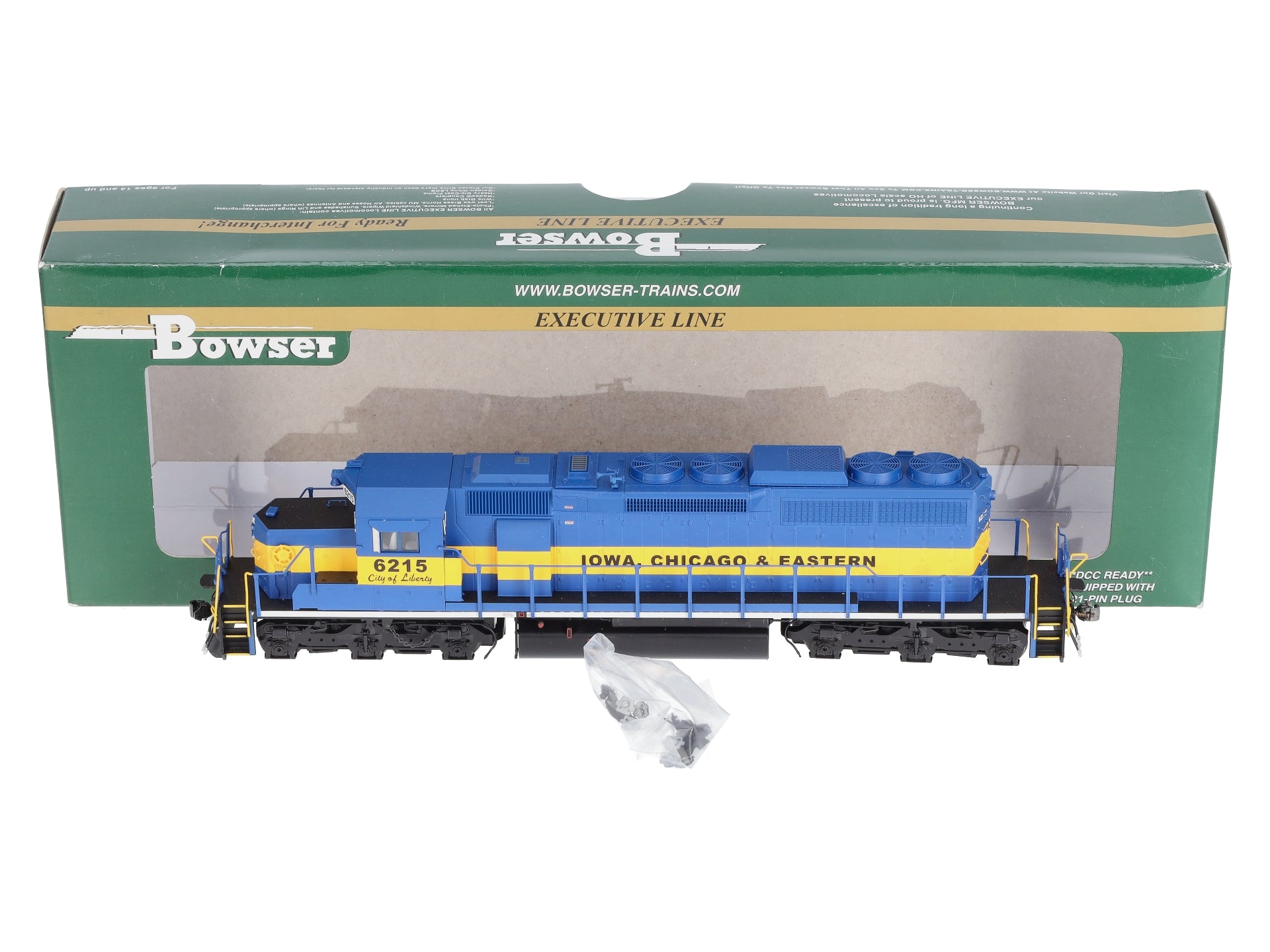 Bowser 24166 HO Iowa Chicago & Eastern GMD SD40-2 Diesel Loco #6215 w Sound/DCC