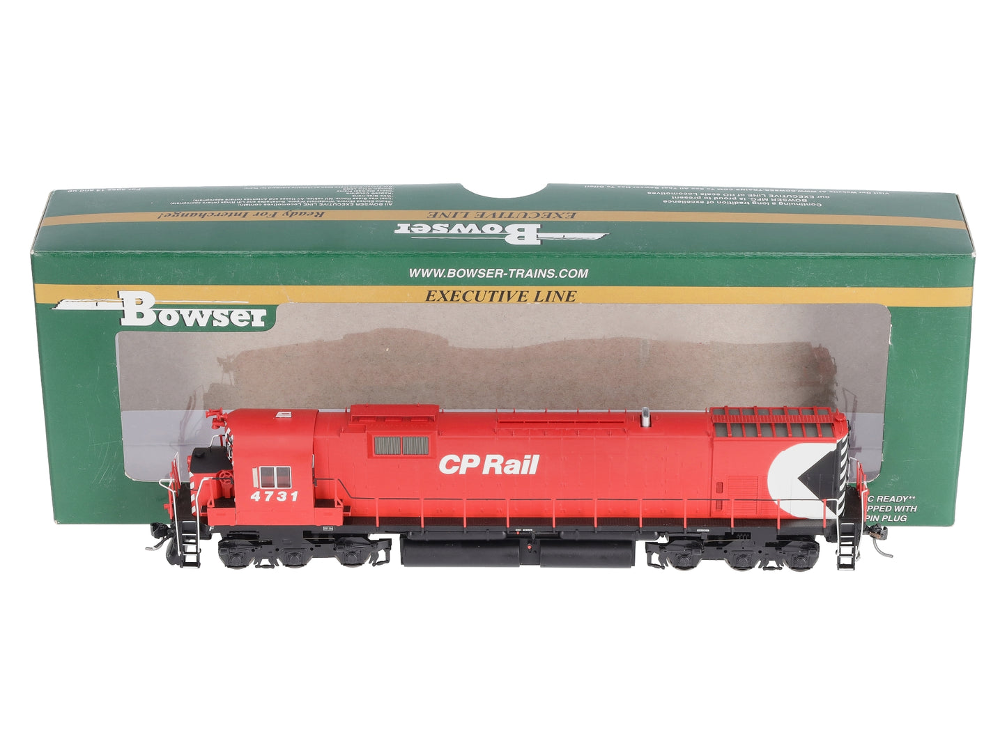 Bowser 24278 HO Canadian Pacific Rail MLW M636 Diesel Locomotive Sound/DCC #4731