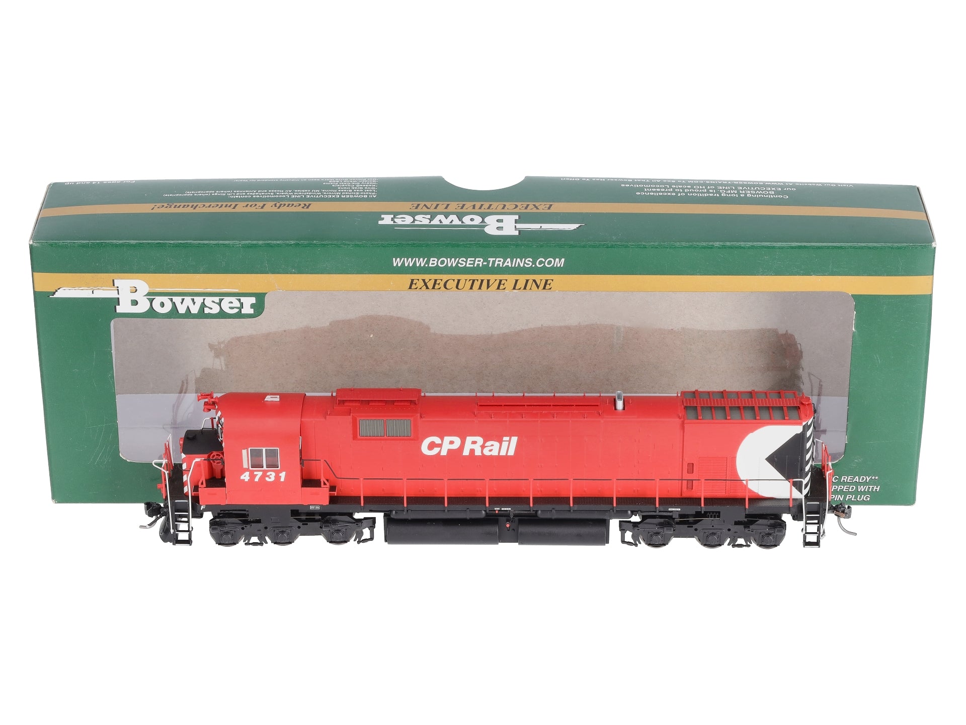Bowser 24278 HO Canadian Pacific Rail MLW M636 Diesel Locomotive Sound/DCC #4731