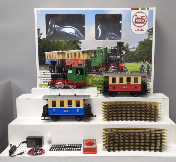 LGB 72307 G Gauge Steam Passenger Starter Train Set – Trainz