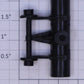 Lionel 3927-33 O Gauge Operating Track Cleaner Car Plastic Wiper Holder