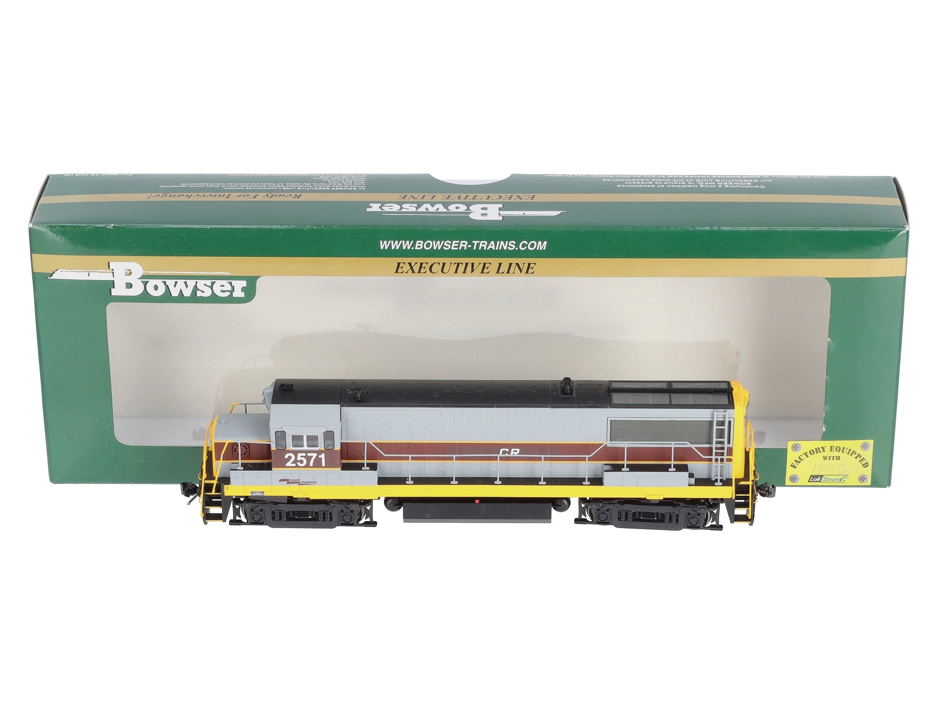 Bowser 23815 HO Conrail GE U25B with LokSound & DCC Executive Line #2571
