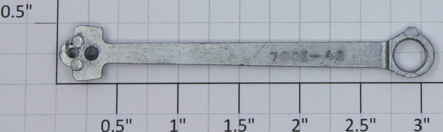 Lionel 700E-42 Unfinished Nickel Right Hand Drive Rod