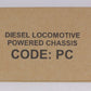 Lionel Code-PC Diesel Locomotive Powered O27 Diesel Frame Chassis - Boxed