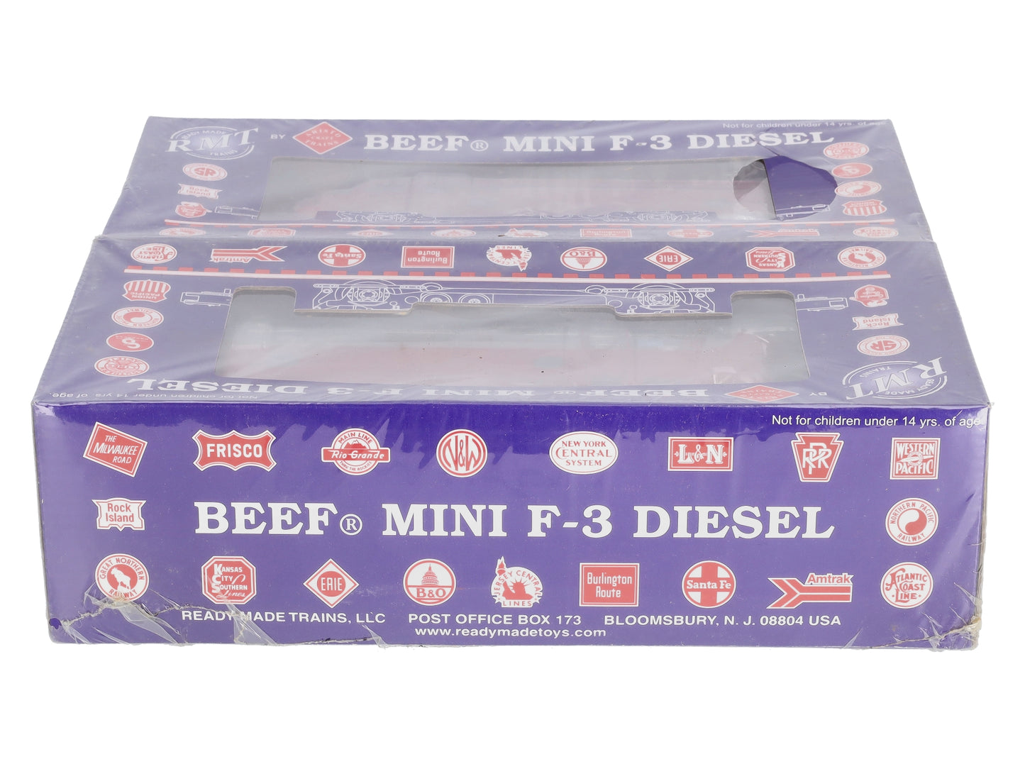 RMT 92648 O Gauge Texas Special BEEF Mini F-3 AA Locomotive Set ##103-A/104-A