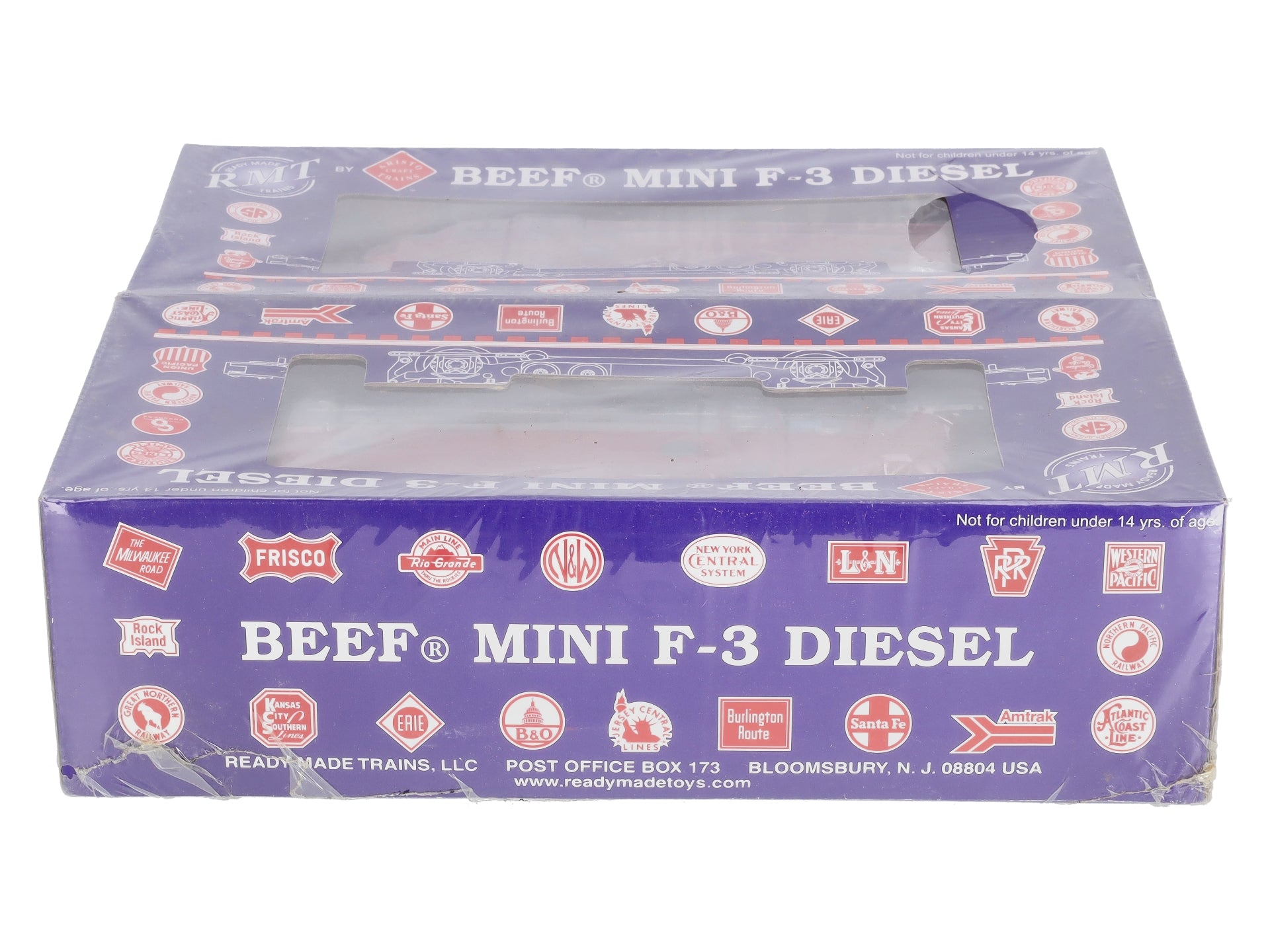 RMT 92648 O Gauge Texas Special BEEF Mini F-3 AA Locomotive Set ##103-A/104-A