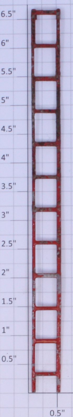 Lionel 153-19 O Gauge Red Block Signal Ladder