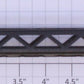 Lionel 3512-45 O Gauge Fireman & Ladder Car Black Base Ladder