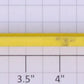 Lionel 3512-31 O Gauge Fire Ladder Car Yellow Rack Gear Return Arm