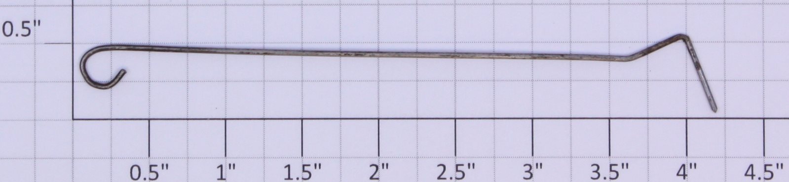 Lionel 60-61 O Gauge Short Trolley Pole 4-1/4