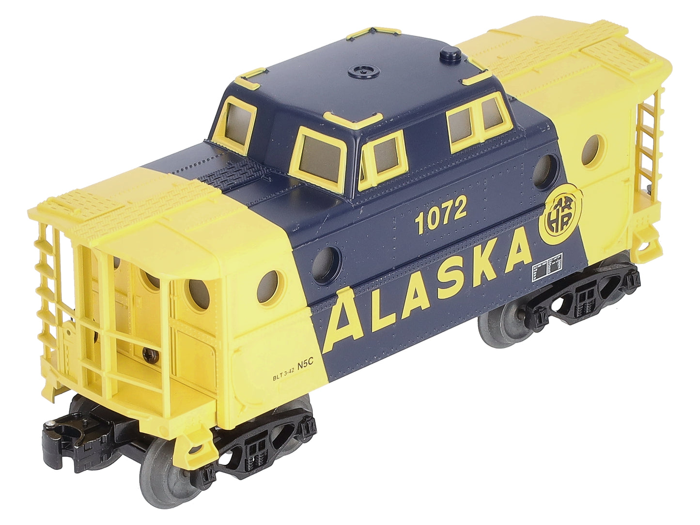 Williams 47754 O Gauge Alaska N5C Porthole Caboose #1072 LN/Box