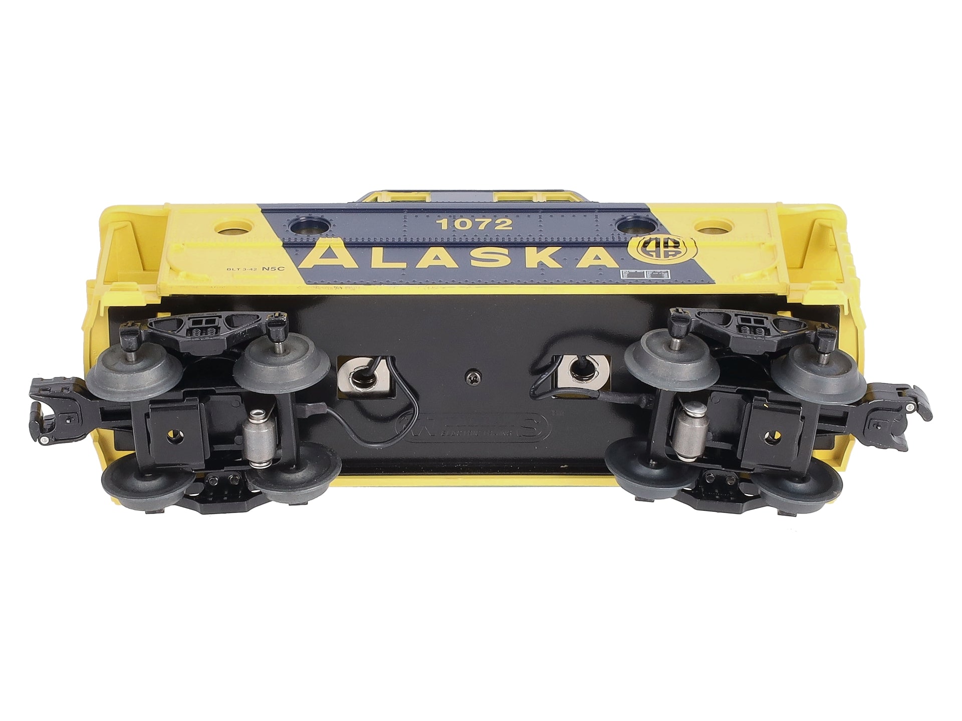 Williams 47754 O Gauge Alaska N5C Porthole Caboose #1072