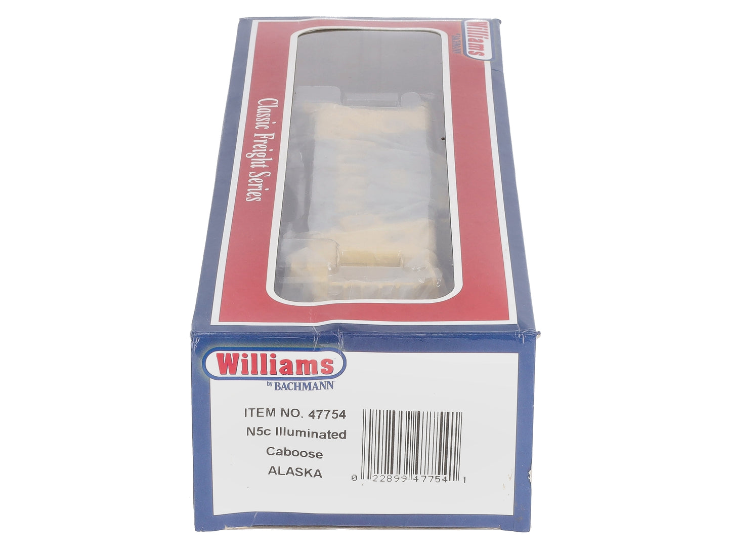 Williams 47754 O Gauge Alaska N5C Porthole Caboose #1072