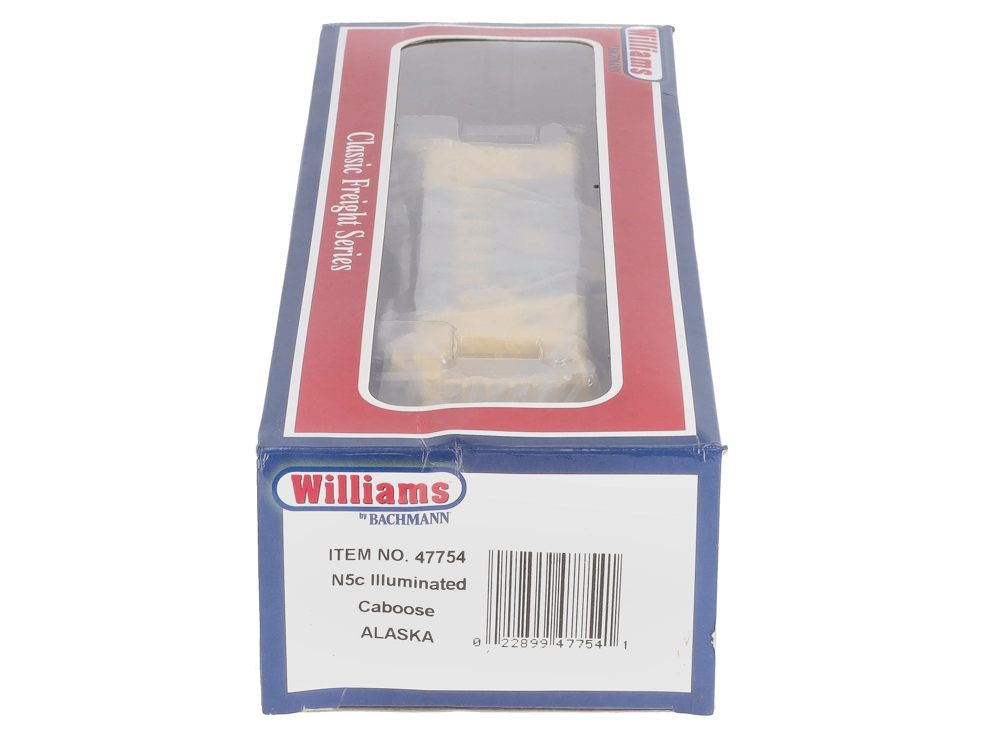 Williams 47754 O Gauge Alaska N5C Porthole Caboose #1072