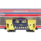 Williams 47754 O Gauge Alaska N5C Porthole Caboose #1072