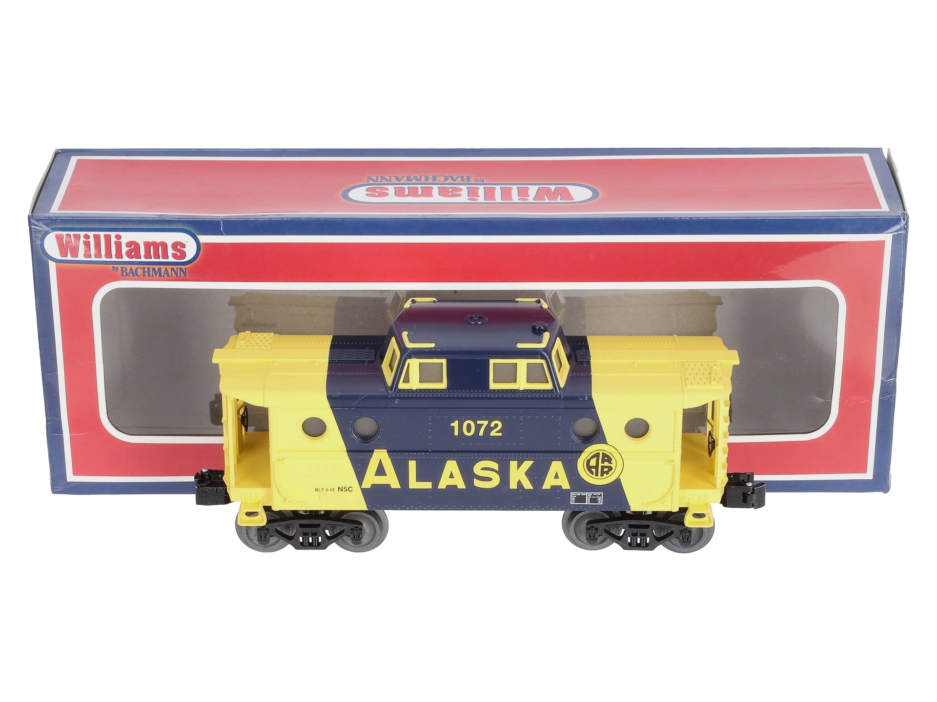 Williams 47754 O Gauge Alaska N5C Porthole Caboose #1072