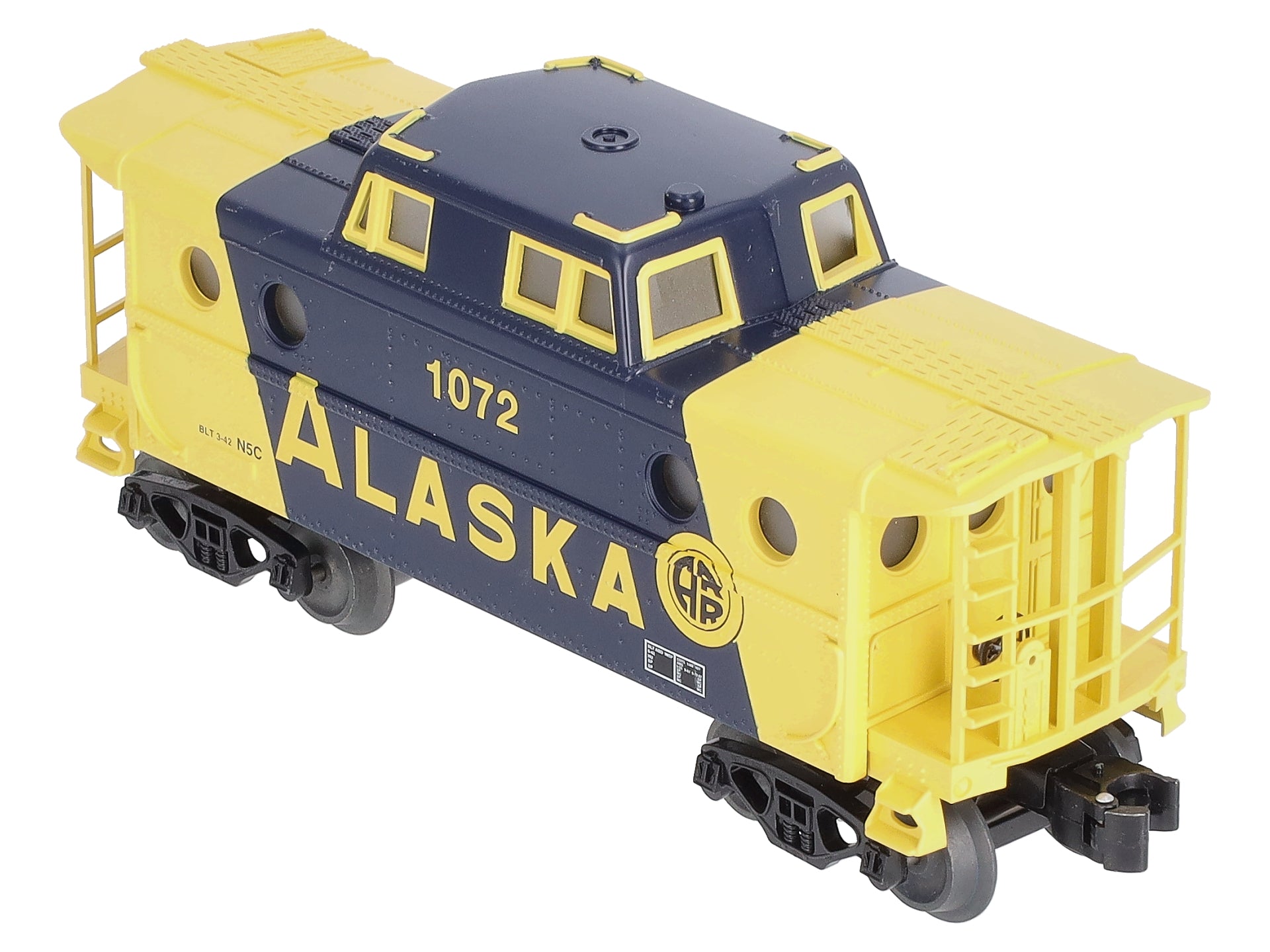 Williams 47754 O Gauge Alaska N5C Porthole Caboose #1072