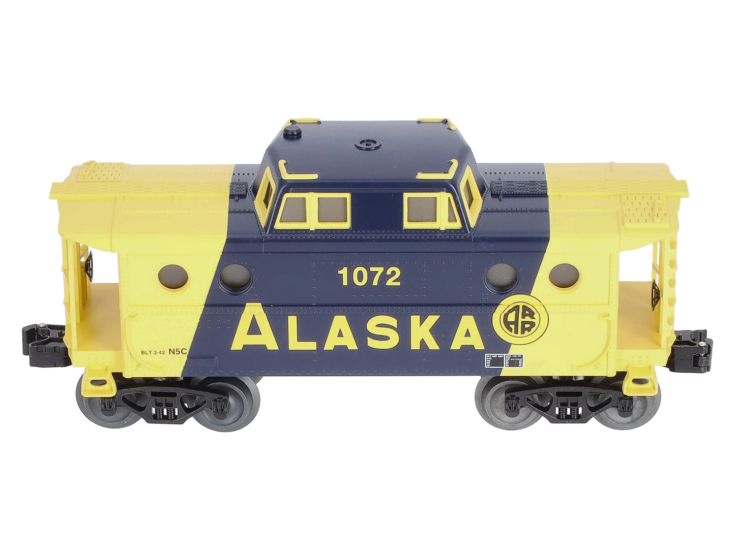 Williams 47754 O Gauge Alaska N5C Porthole Caboose #1072 LN/Box