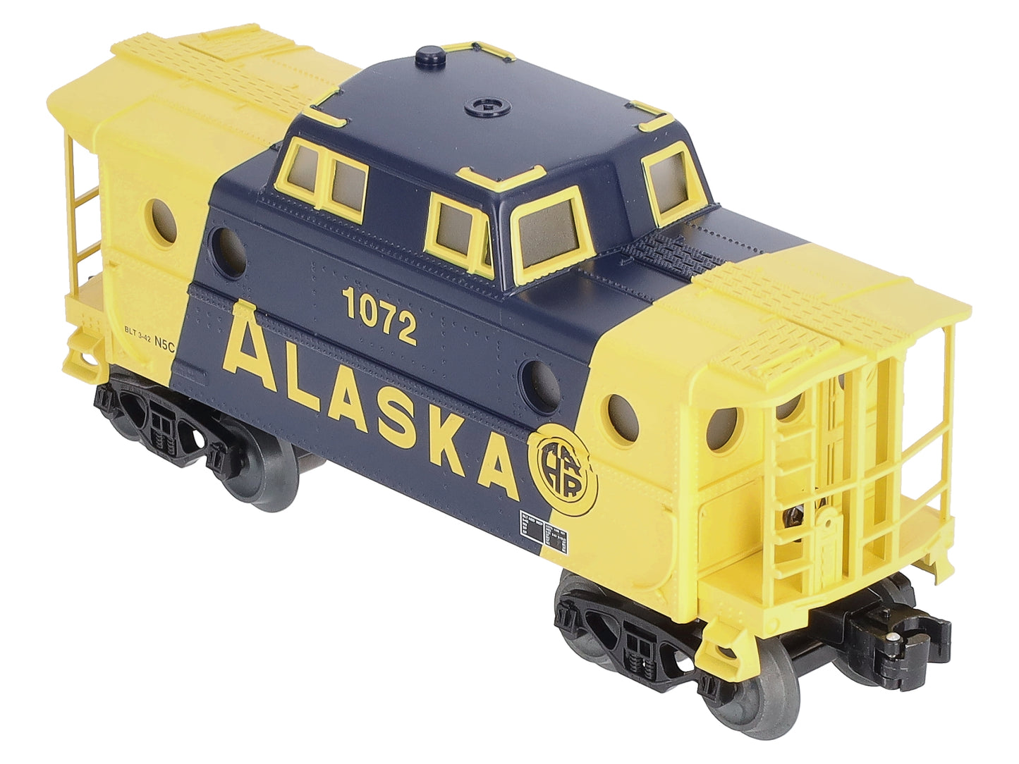 Williams 47754 O Gauge Alaska N5C Porthole Caboose #1072 LN/Box