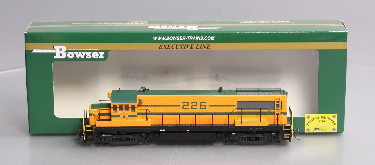 Bowser 23821 HO Maine Central GE U25B Diesel Loco with LokSound & DCC #226