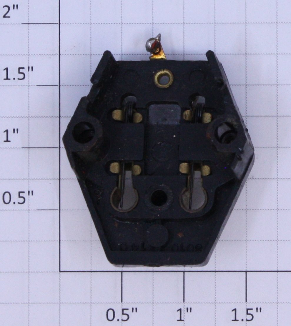 Lionel 8010-140 Black Diesel Brush Plate Assembly