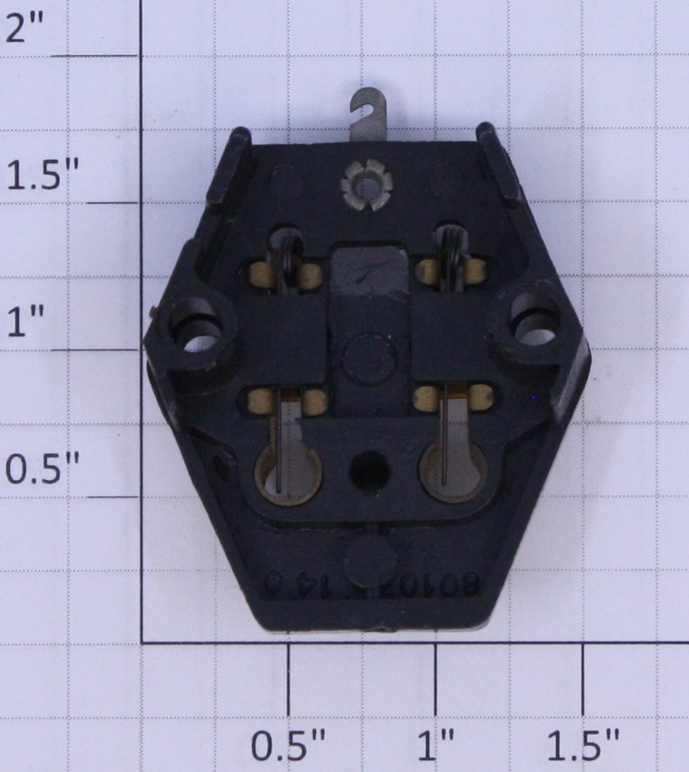 Lionel 8010-140 Black Diesel Brush Plate Assembly