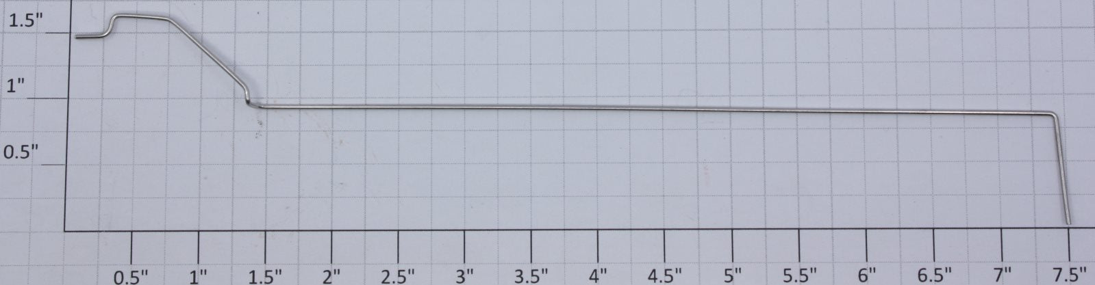 Lionel 8352-23 GP-20 Left Hand Long Handrail
