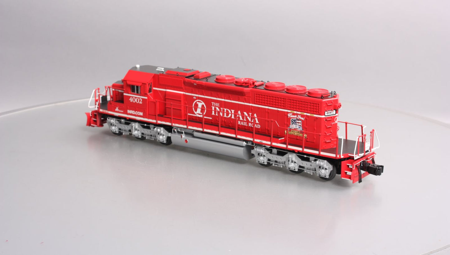 Lionel Mr Muffins Trains 2233961 O Indiana RR SD40-2 Diesel Loco #4002 w/LEGACY LN/Box